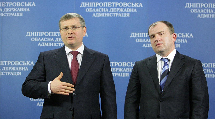 Олександр Вілкул (ліворуч) та Дмитро Колєсніков, джерело фото: dniprograd.org
