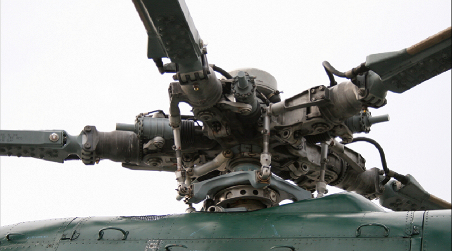 Лопаті гелікоптера МІ-8, ілюстративне фото