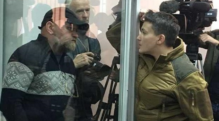 Володимир Рубан та Надія Савченко, джерело фото: kor.ill.in.ua