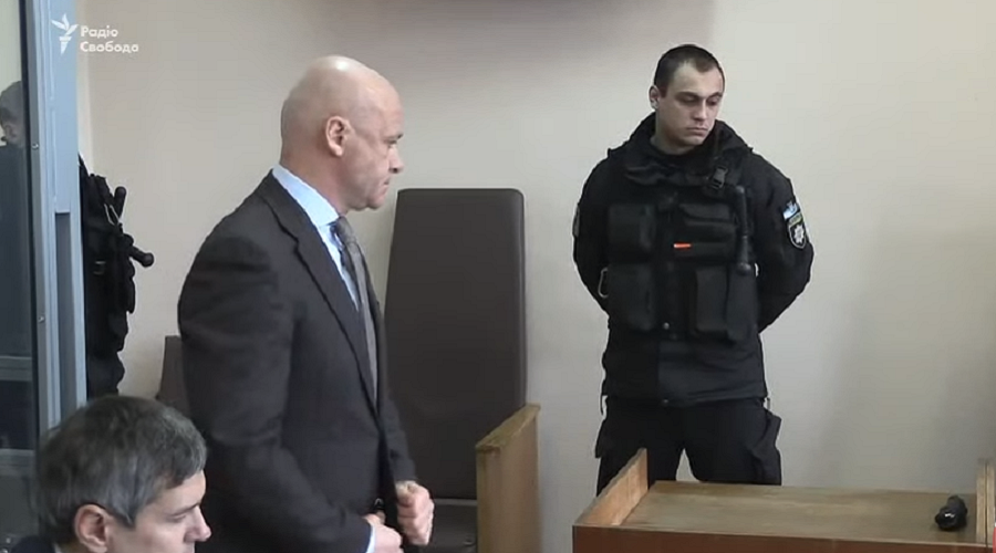 Геннадій Труханов в суді, скріншот з трансляції "Радіо Свобода"